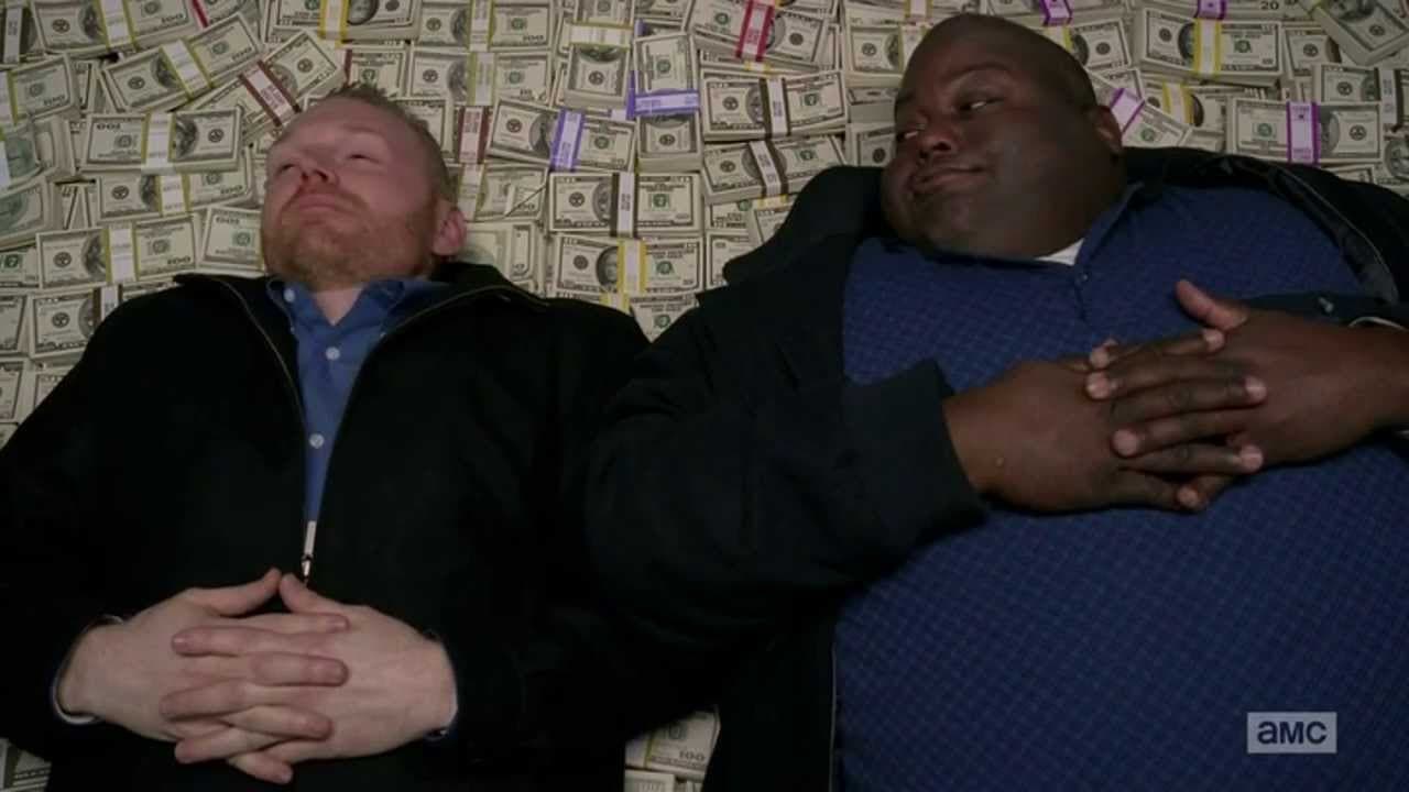 Huell Rolling In Money meme template - Huell Rolling In Money