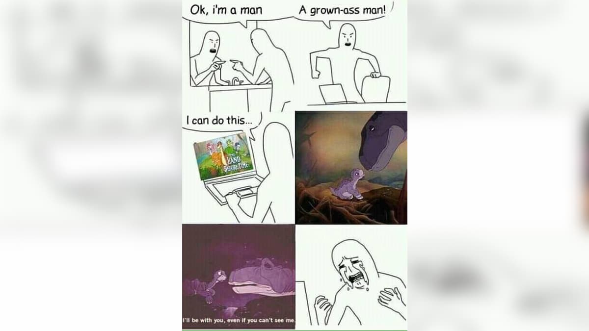 I Am a Grown Man, I'm a Big Adult, I Can Do This meme template - I Am a Grown Man Maker