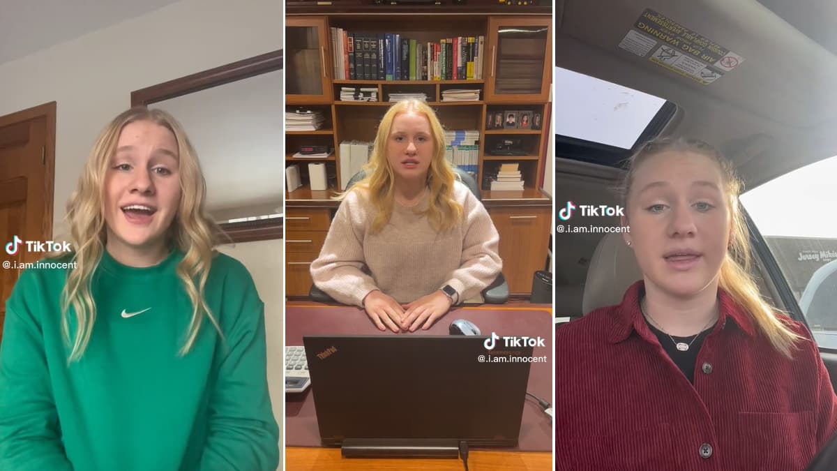 'I Am Innocent' Melissa / @.I.Am.Innocent meme template - I Am Innocent Melissa