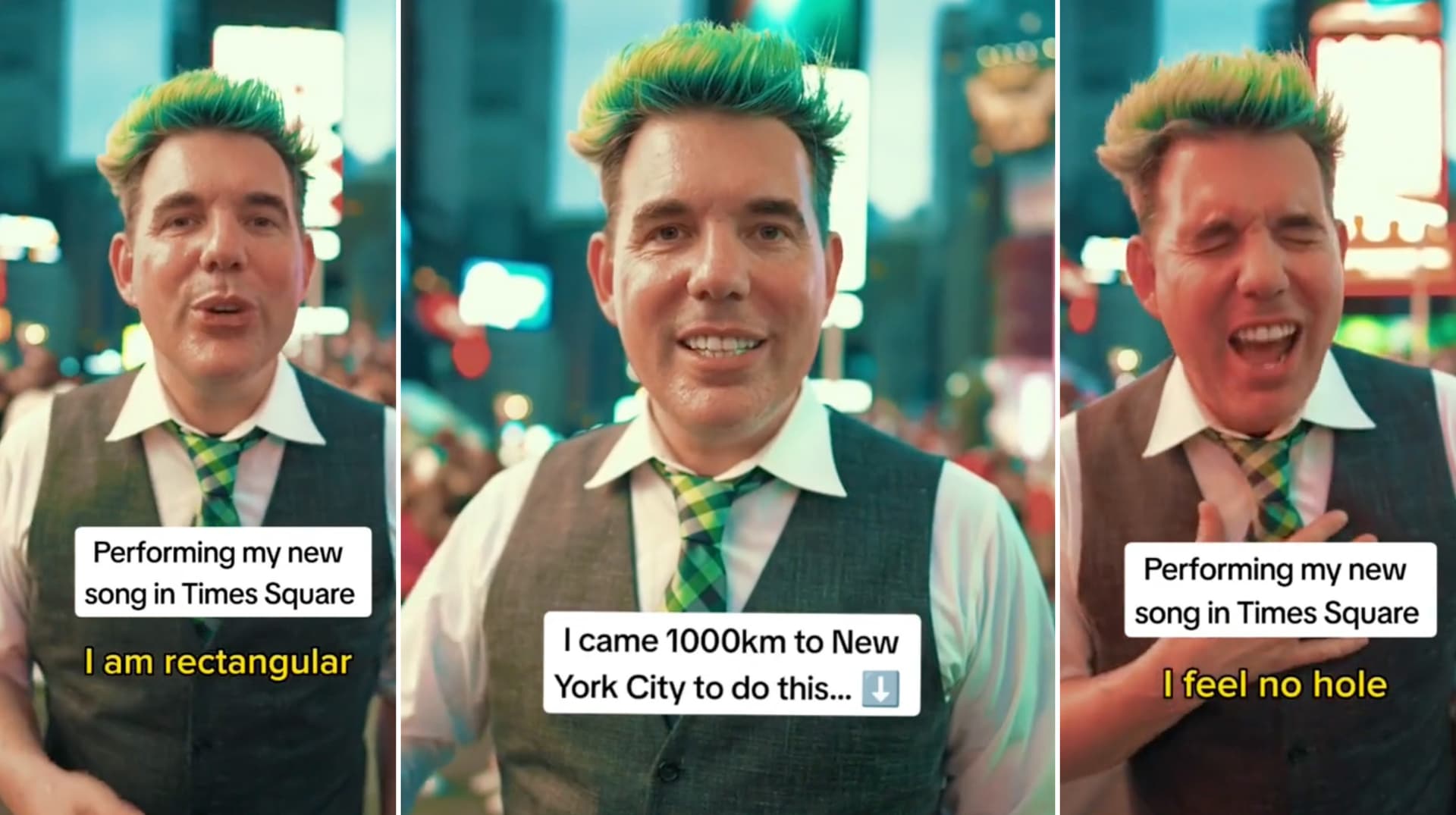 "I Am Rectangular" by Sean Stephens meme template - I Am Rectangular