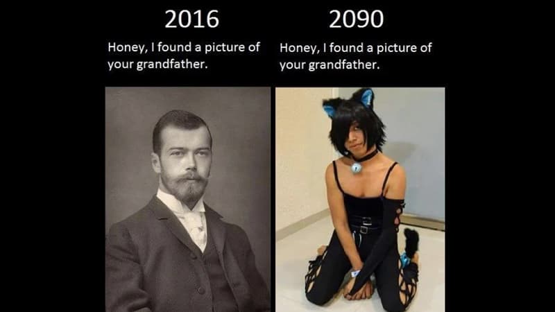 I Found a Picture of Your Grandfather meme template - I Found a Picture of Your Grandfather