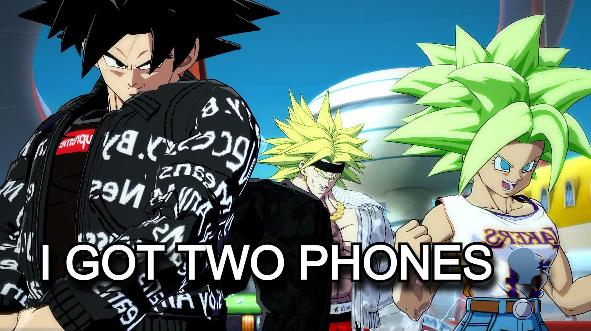 I Got 2 Phones / "2 Phones" by Kevin Gates meme template - 2 Phones
