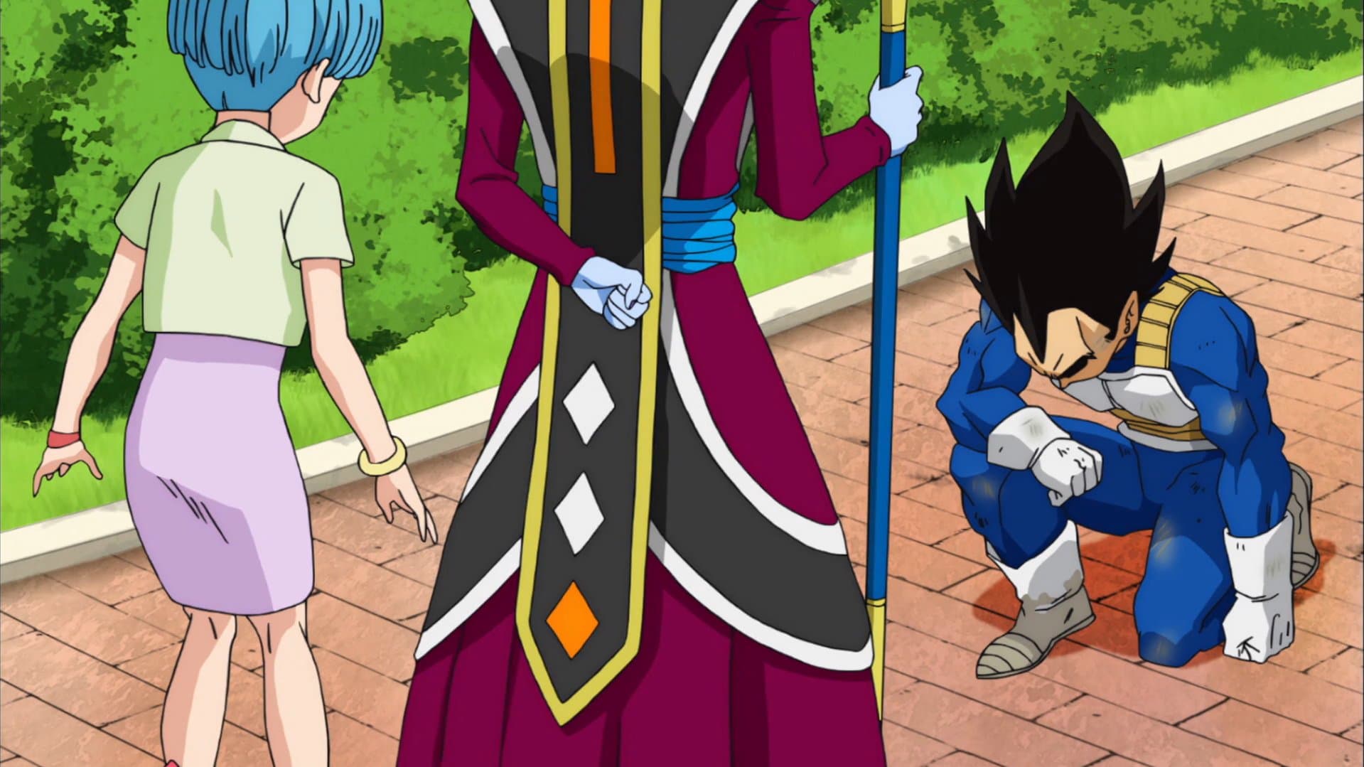 I Kneel / Kneeling Vegeta meme template - I Kneel