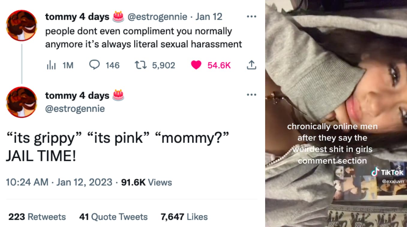 I Know It's Pink / Teen Sexual Harassment meme template - I Know It's Pink