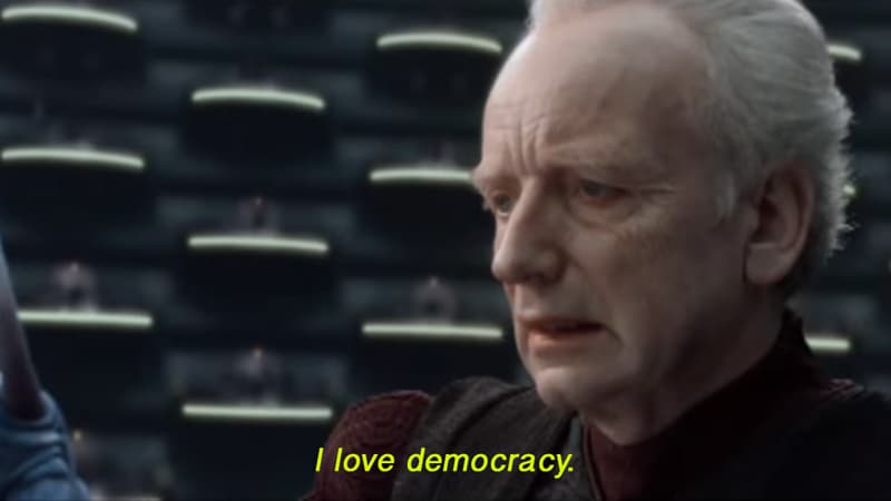 I Love Democracy meme template - I Love Democracy