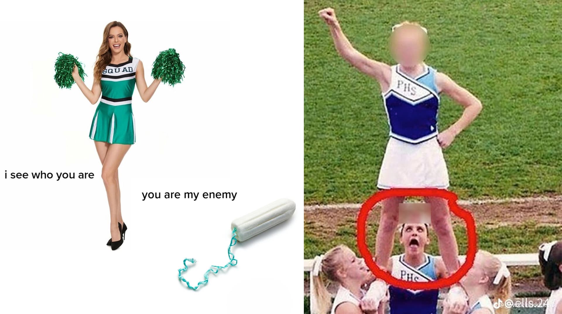 I See Who You Are, You Are My Enemy (TikTok Trend) meme template - I See Who You Are Maker