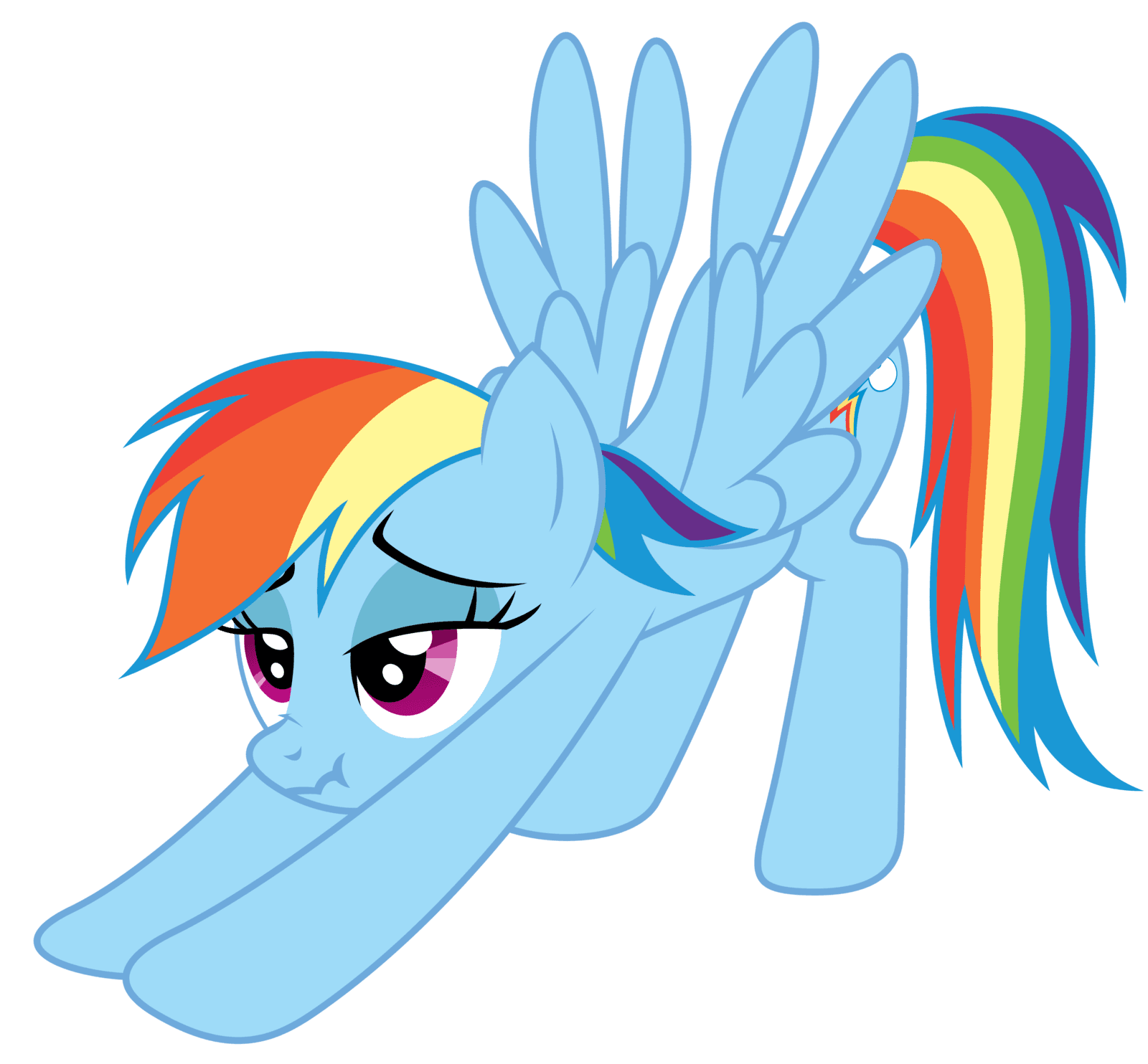 I Want to Cum Inside Rainbow Dash meme template - Rainbow Dash
