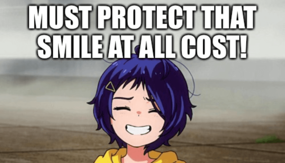 I Want to Protect That Smile meme template - I Want to Protect That Smile