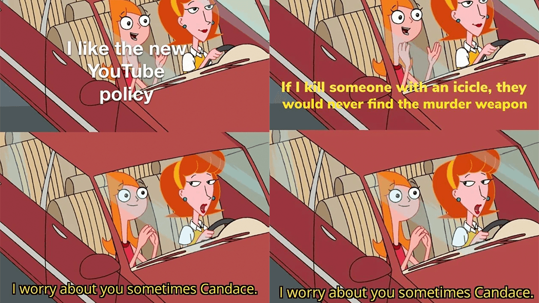 I Worry About You Sometimes Candace meme template - I Worry About You Sometimes Candace