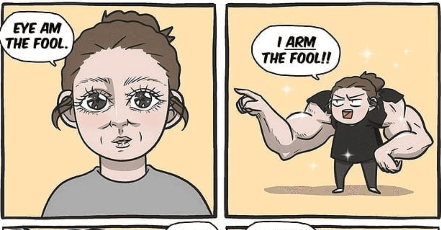 #IArmTheFool meme template - I Arm The Fool