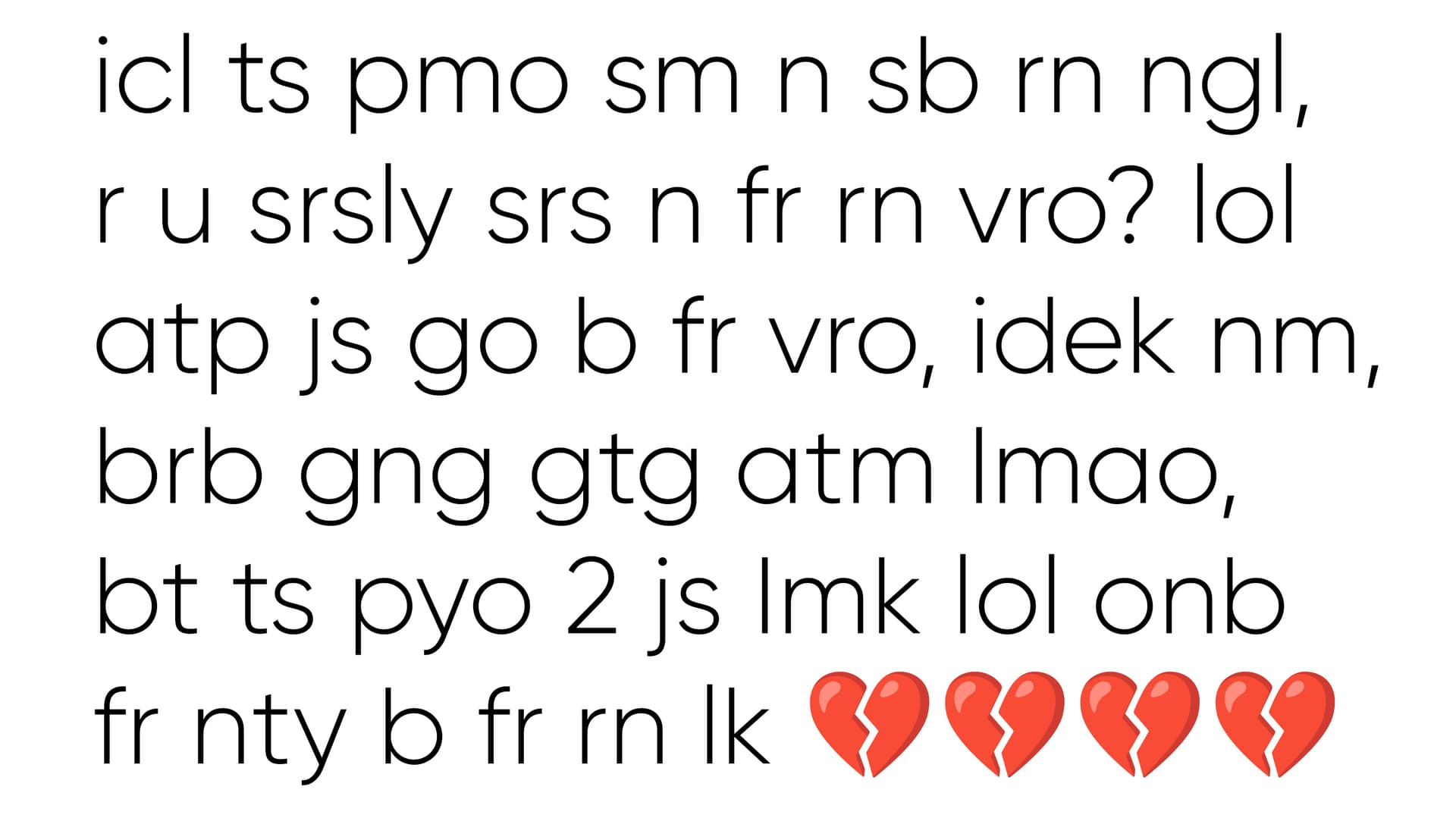 ICL TS PMO Copypasta meme template - ICL TS PMO