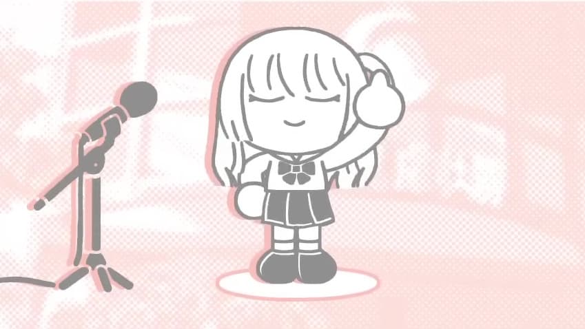 Ikuyo Kita's Middle Finger / Omnidirectional Middle Finger meme template - Ikuyo Kita Middle Finger