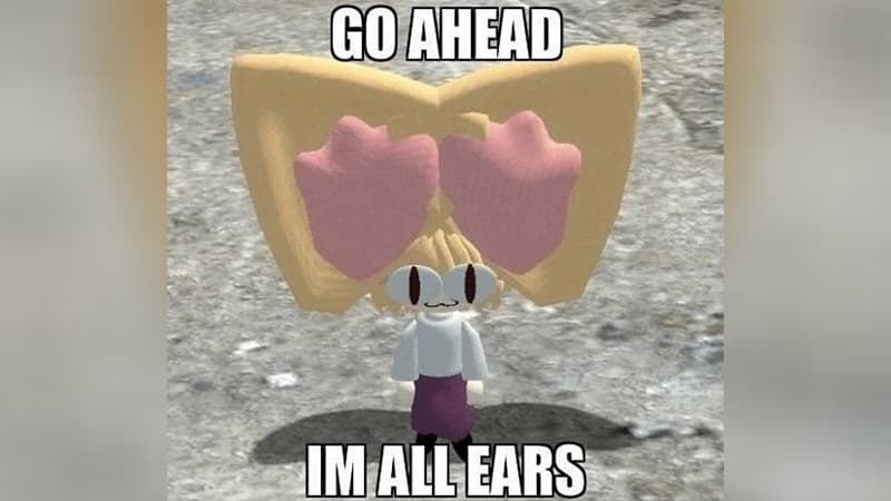 I'm All Ears meme template - I'm All Ears