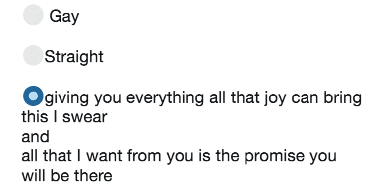 I'm Straight, I'm Gay Survey meme template - I'm Straight I'm Gay Survey