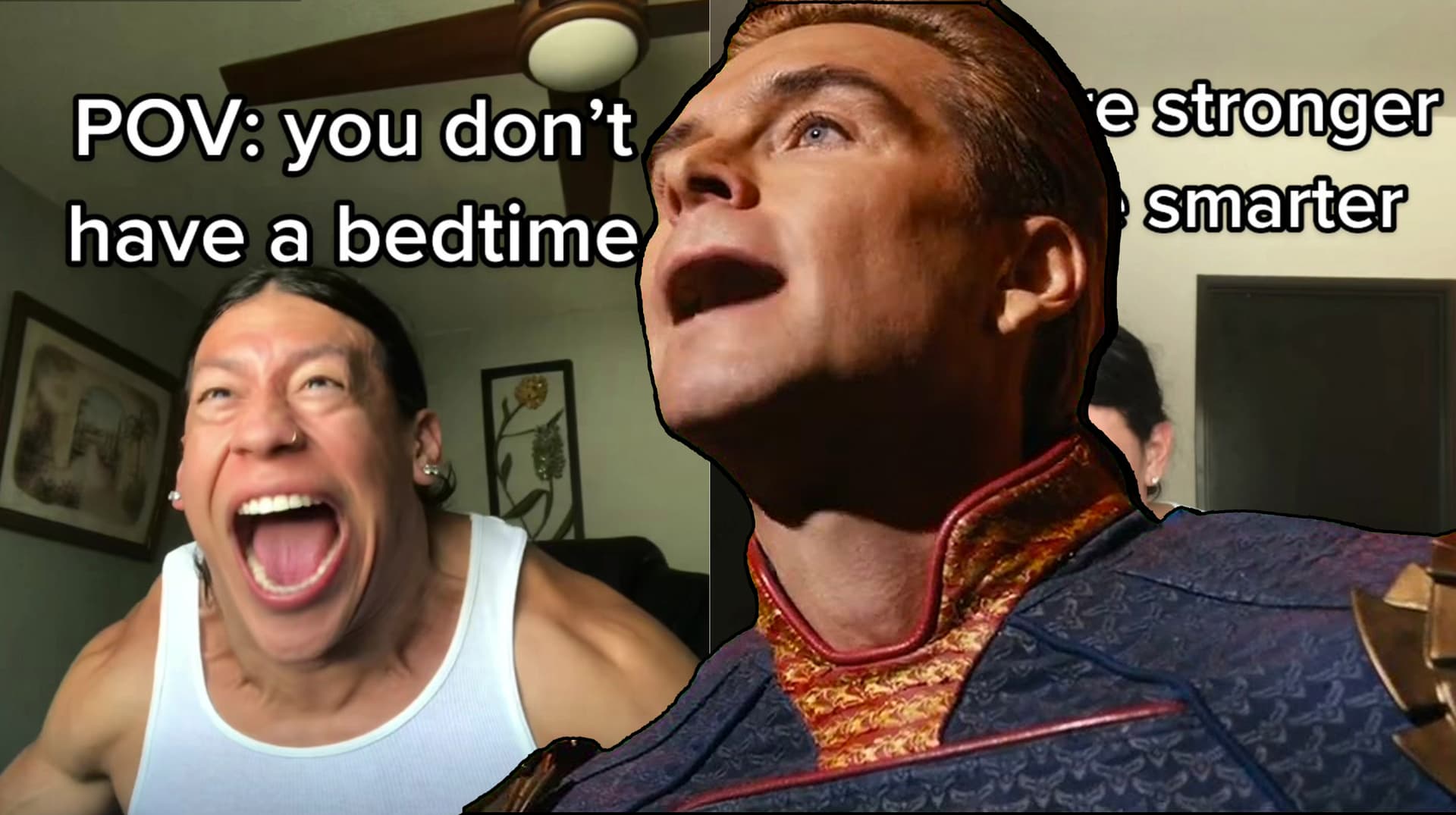 I'm Stronger. I'm Smarter. I'm Better. I Am Better! (Homelander) meme template - Homelander I Am Better