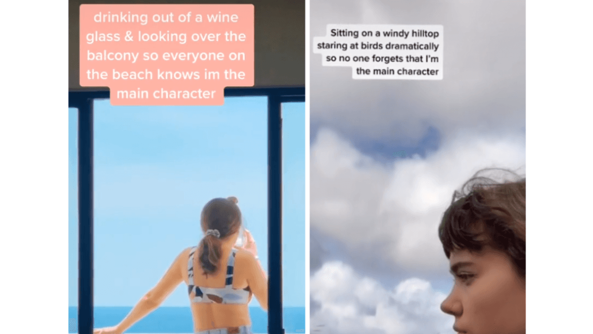 I'm The Main Character meme template - Main Character Syndrome