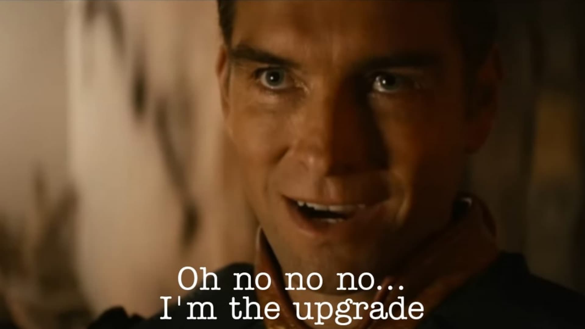 I'm the Upgrade meme template - I'm the Upgrade