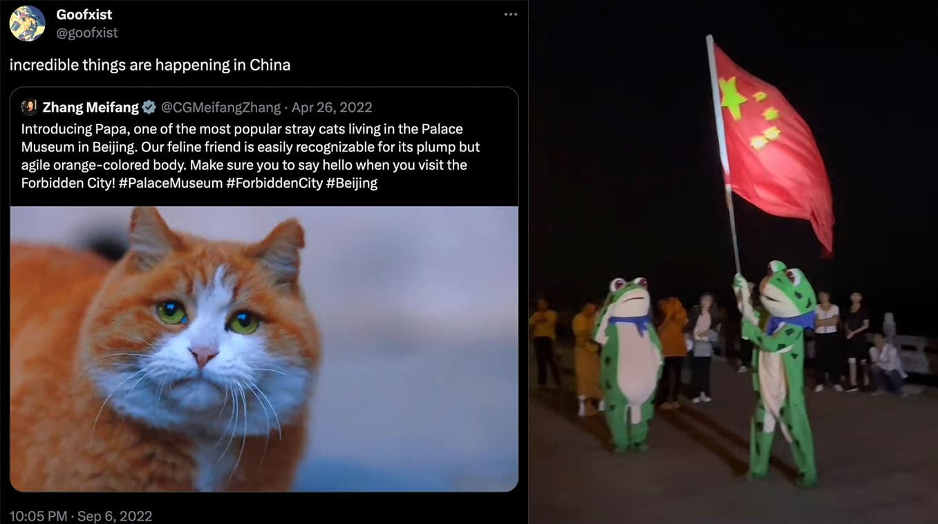 Incredible Things Are Happening In China meme template - Incredible Things Are Happening In China