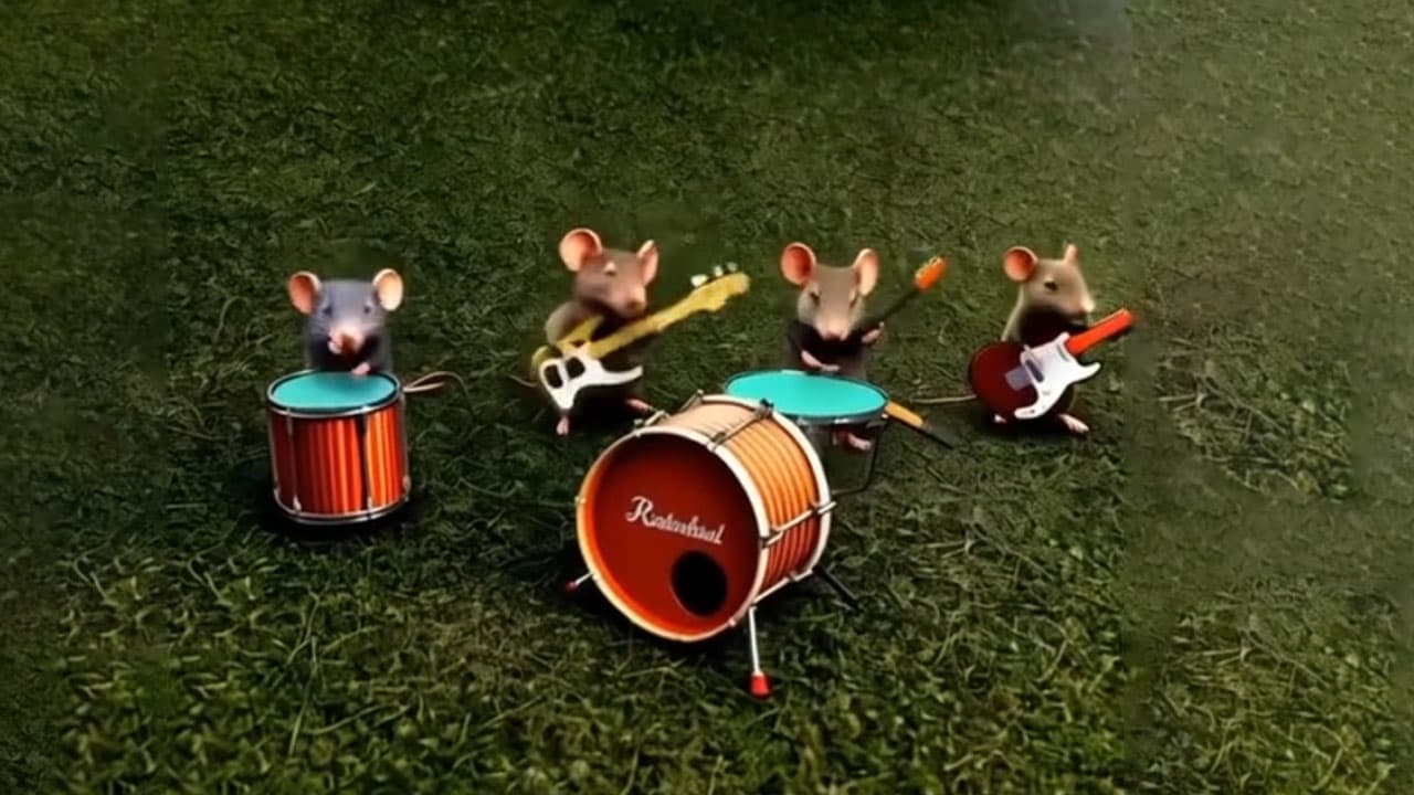 Interrupted By A Band Of Talented Mice meme template - Interrupted By A Band Of Talented Mice