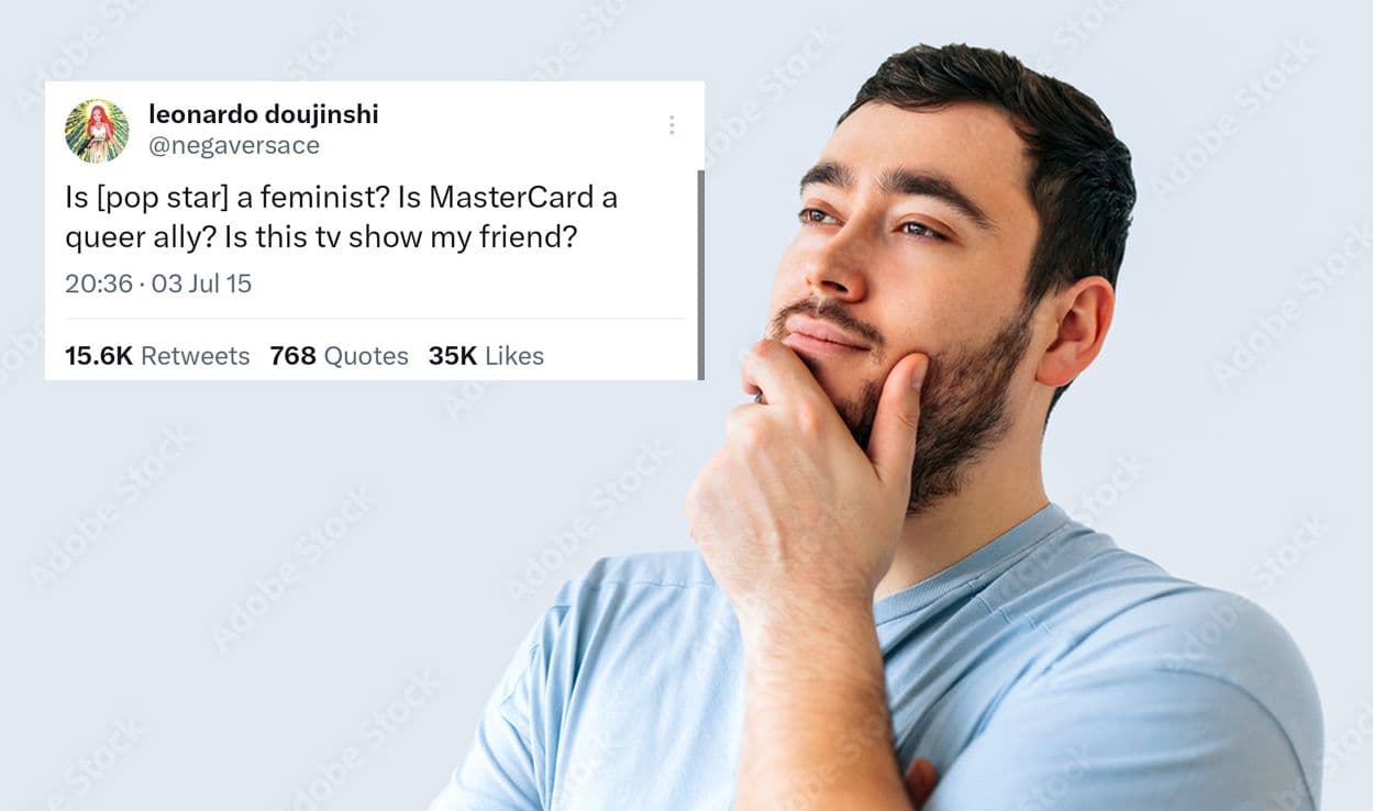 Is Mastercard A Queer Ally? Is This TV Show My Friend? meme template - Mastercard Queer Ally