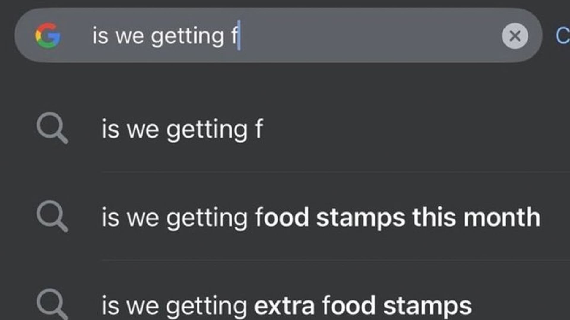 Is We Getting / Is We Getting Food Stamps? meme template - Is We Getting