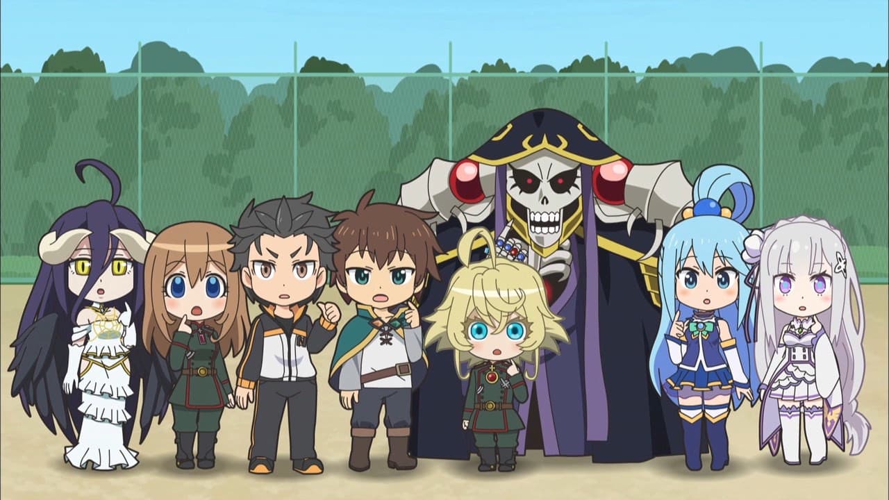 Isekai Quartet meme template - Isekai Quartet