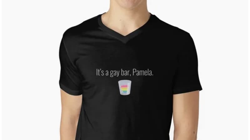 It's a Gay Bar, Pamela meme template - It's a Gay Bar Pamela