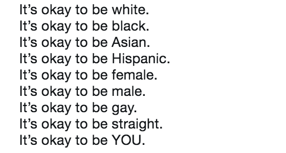 It's Okay To Be... meme template - It's Okay To Be