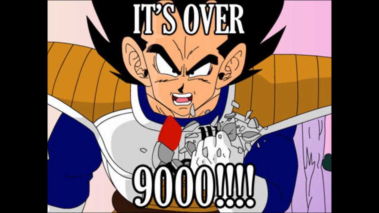 It's Over 9000! meme template - It's Over 9000
