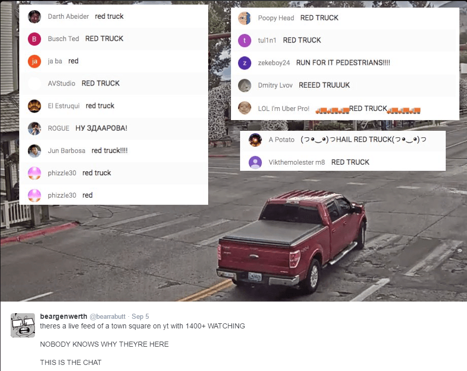 Jackson Hole Town Square Traffic Cam meme template - Jackson Hole Traffic Cam