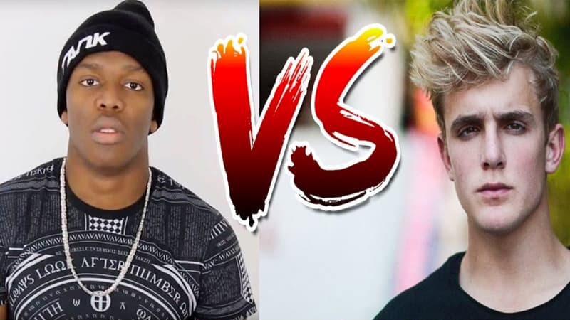 Jake Paul and KSI Feud meme template - Jake Paul vs KSI Template