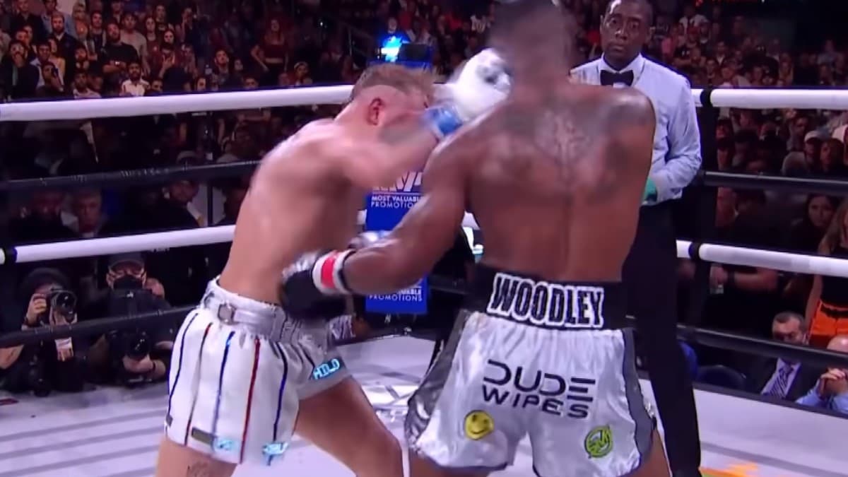 Jake Paul vs. Tyron Woodley Rematch meme template - Jake Paul vs Tyron Woodley