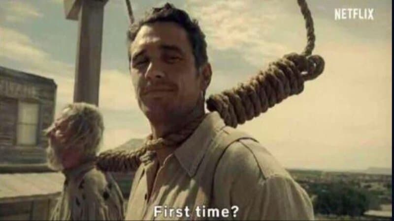 James Franco “First Time?” meme template - James Franco First Time