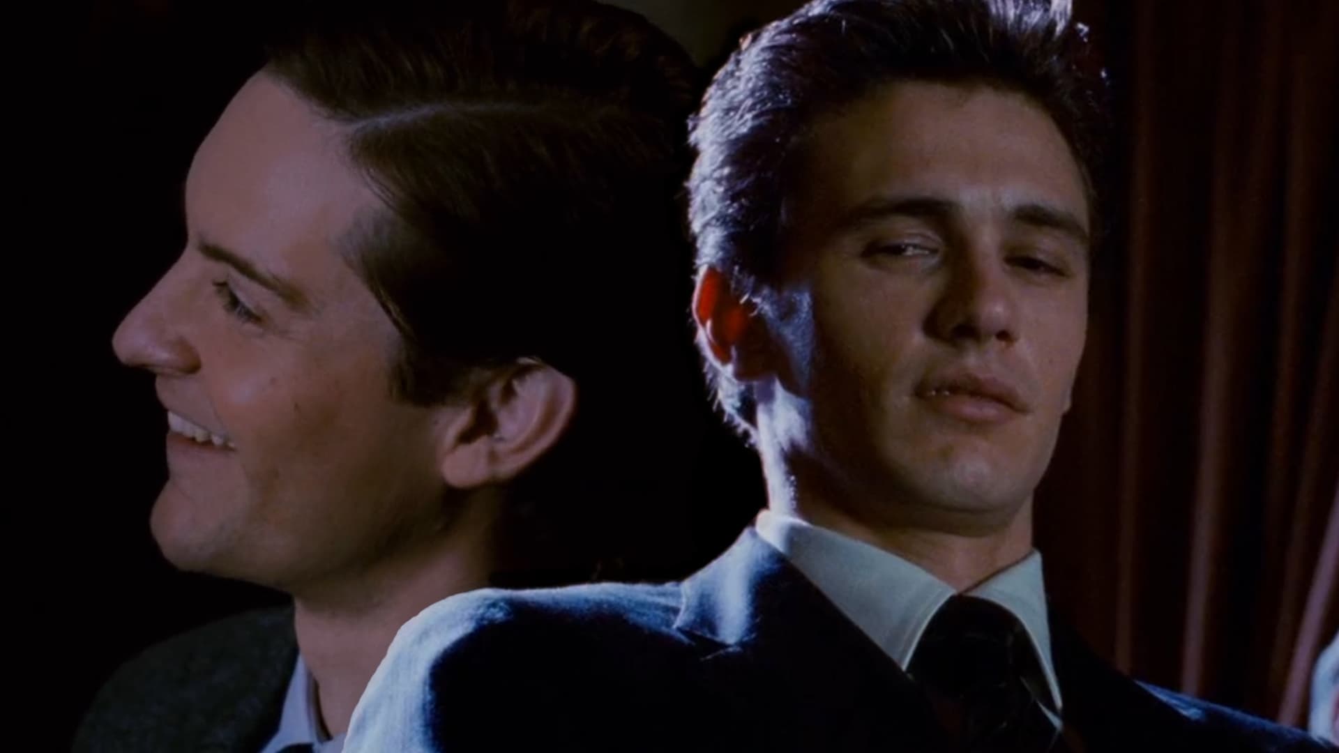 James Franco Staring at Tobey Maguire meme template - James Franco Staring at Tobey Maguire
