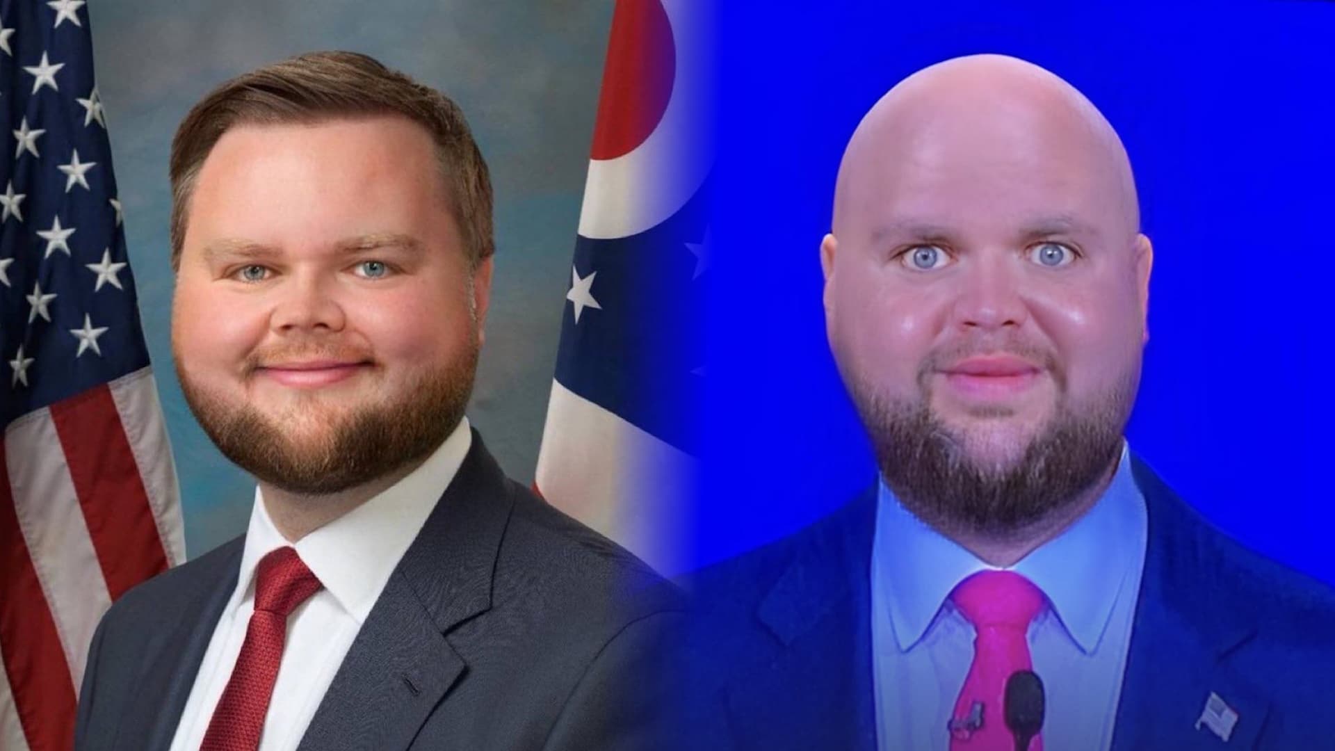 J.D. Vance Babyface Edits meme template - J.D. Vance Babyface