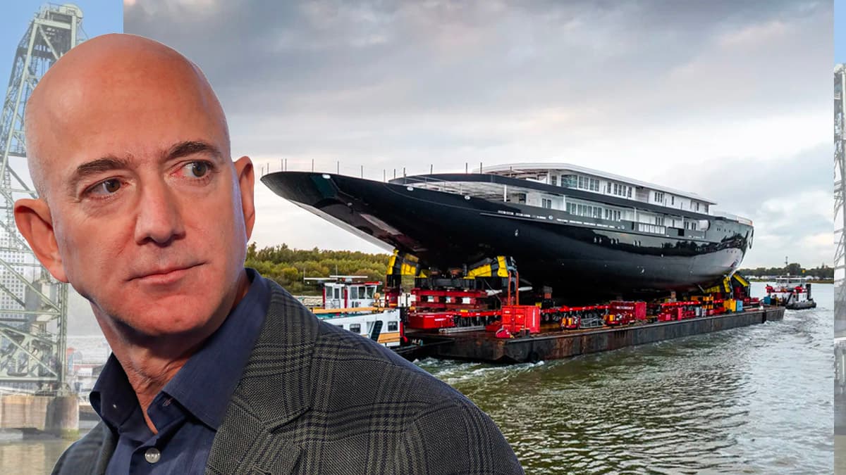 Jeff Bezos' Yacht meme template - Jeff Bezos Yacht