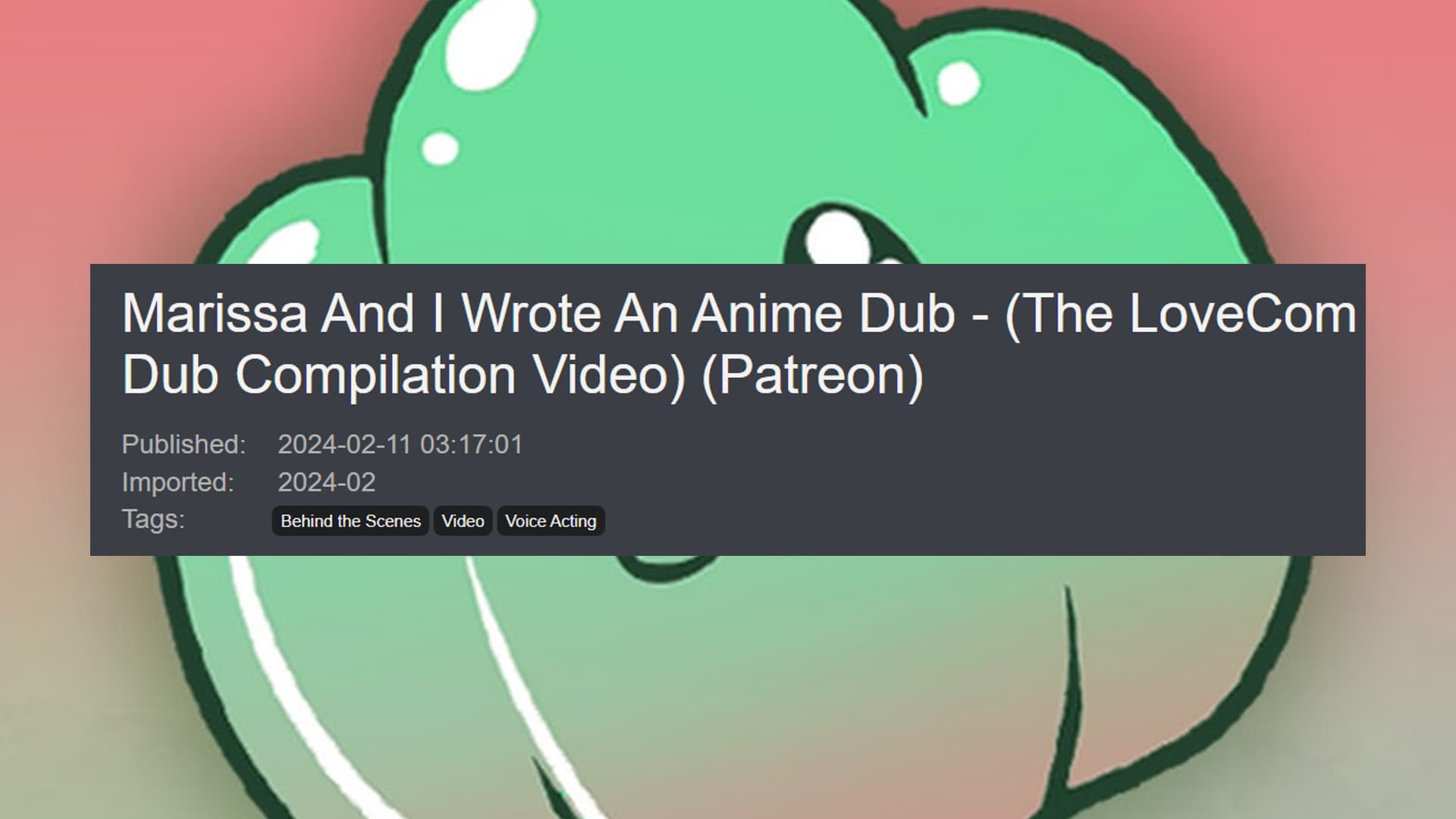 JelloApocalpyse Lovely Complex Controversy meme template - JelloApocalypse Lovely Complex