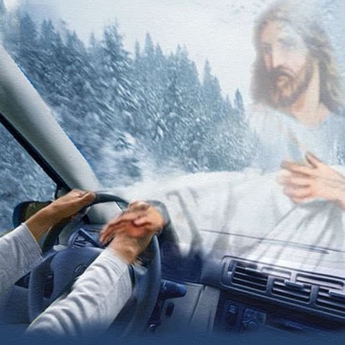 Jesus Take The Wheel meme template - Jesus Take The Wheel