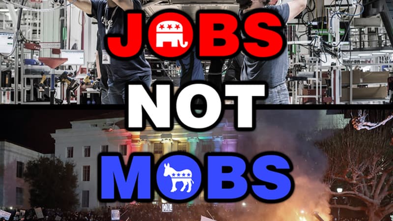 Jobs Not Mobs meme template - Jobs Not Mobs