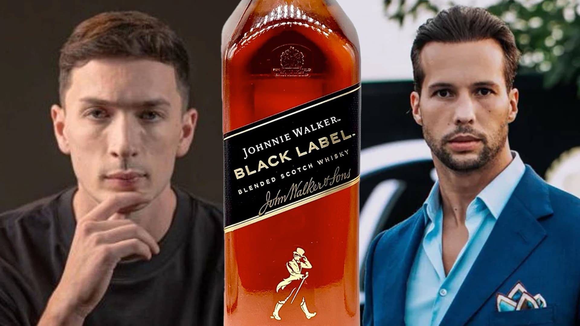 Johnnie Walker in the War Room With Tristan Tate meme template - Tristan Tate