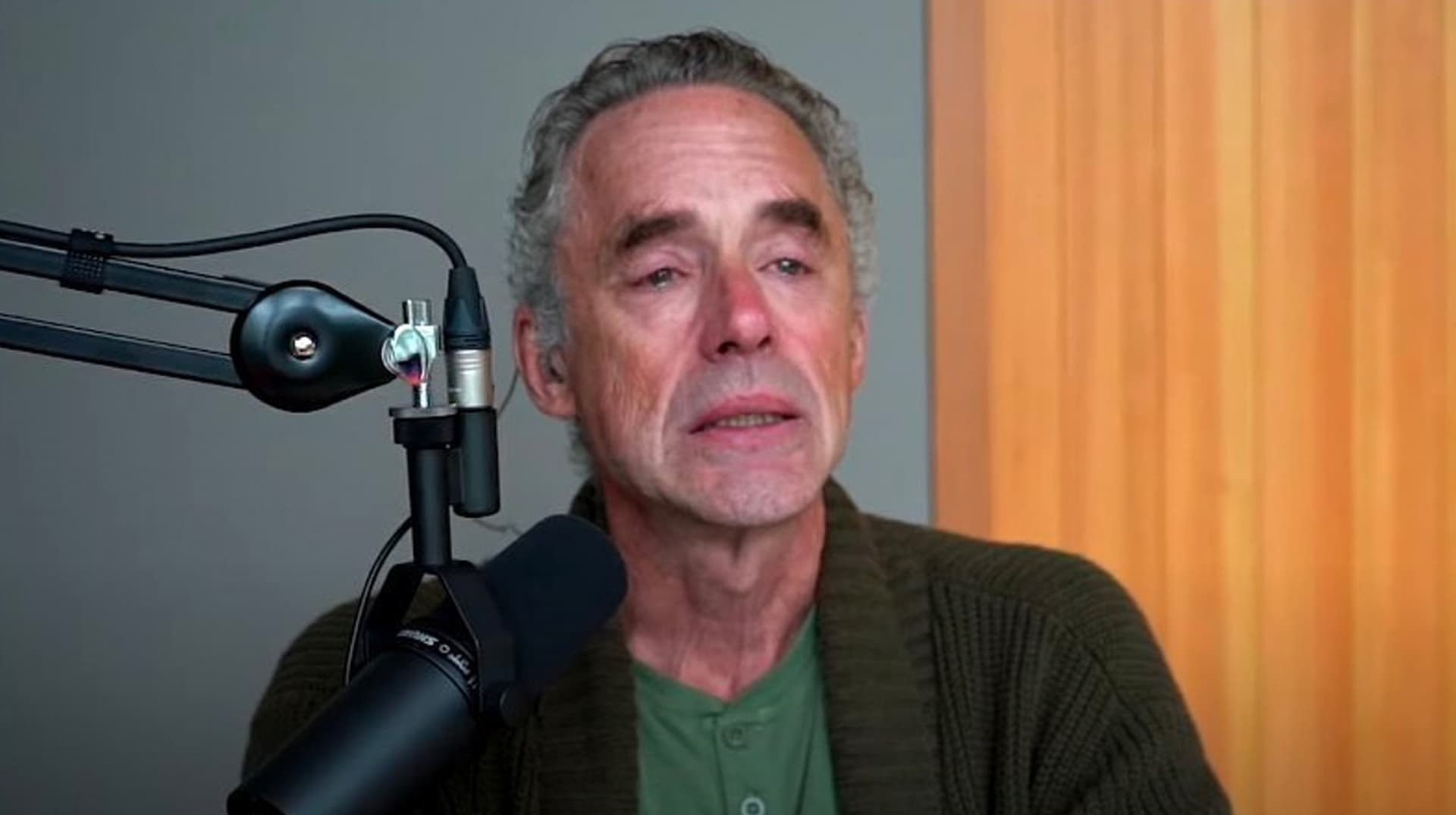 Jordan Peterson Crying meme template - Jordan Peterson Crying
