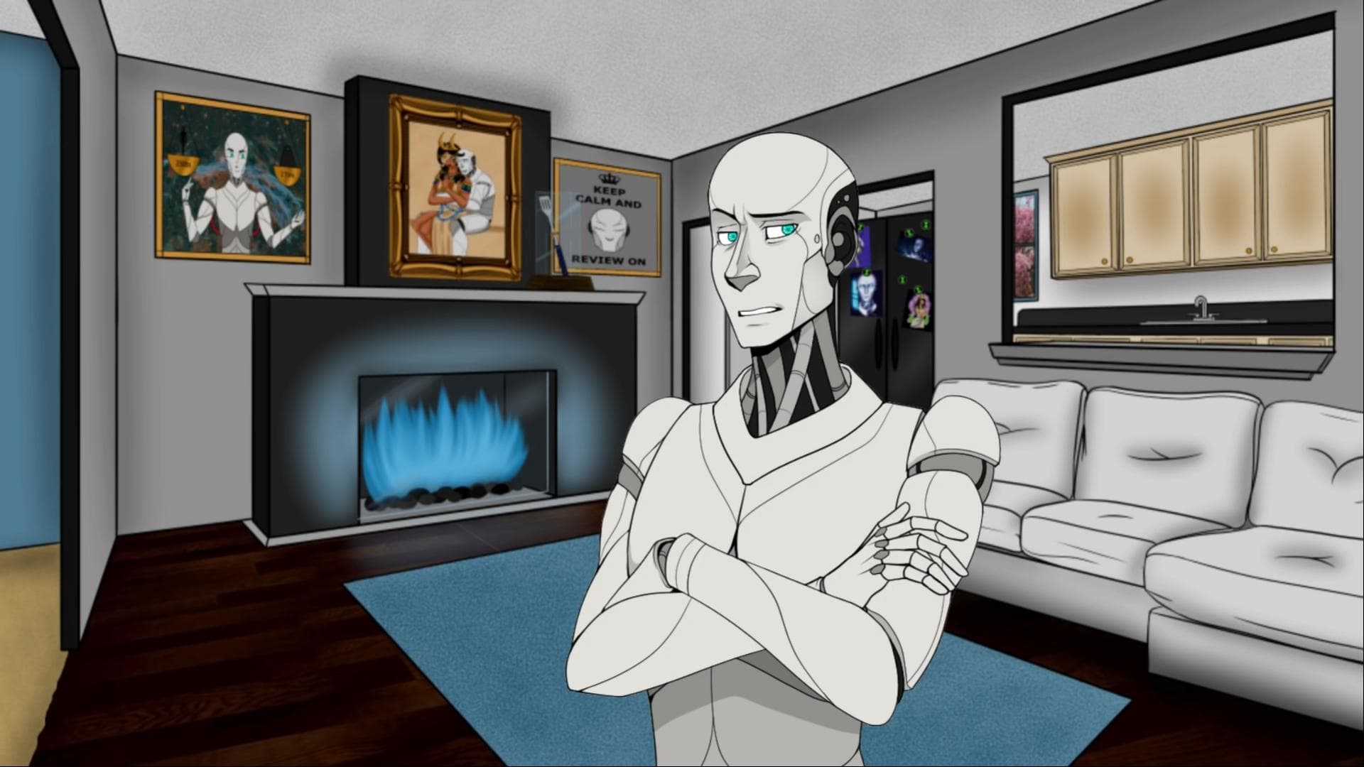 Just a Robot meme template - Just a Robot