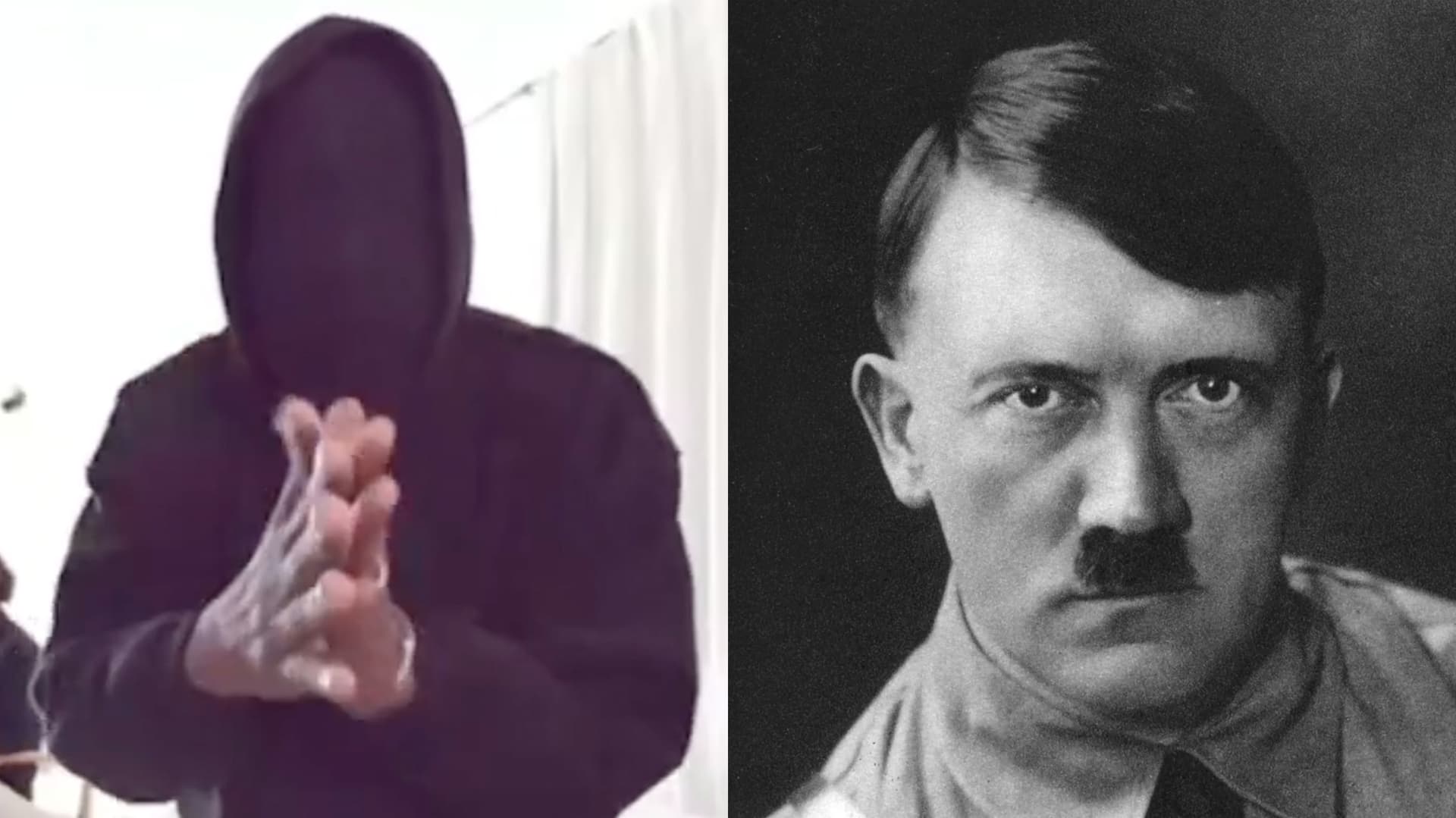 Kanye West "Heil Hitler" Song meme template - Kanye West