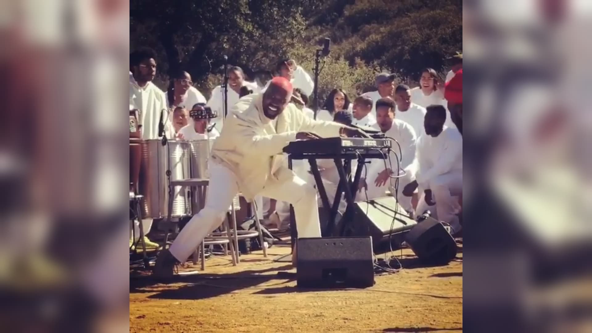 Kanye West's Sunday Service meme template - Kanye West Sunday Service