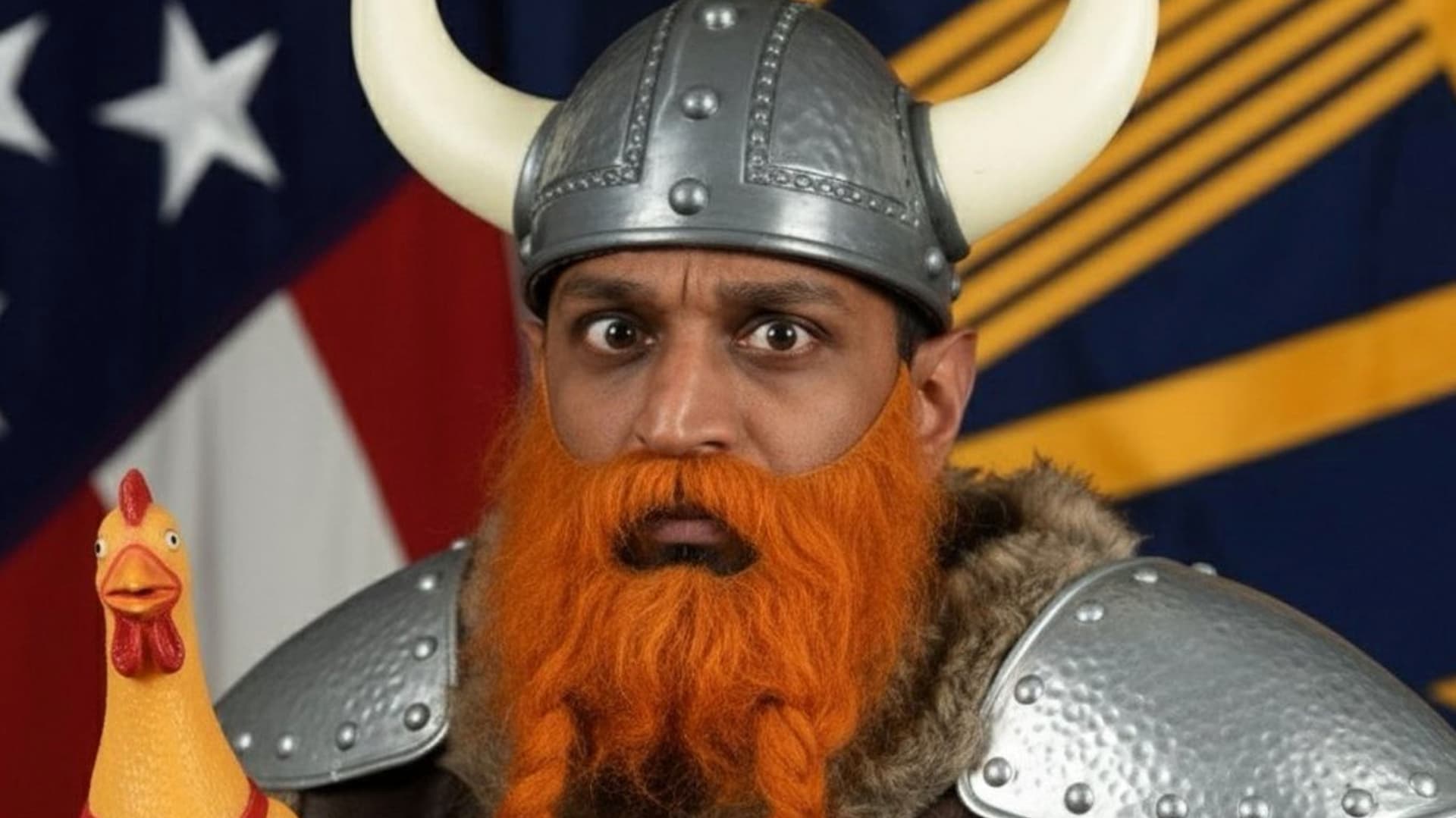 Kash Patel "I'll See You in Valhalla" meme template - Kash Patel Valhalla