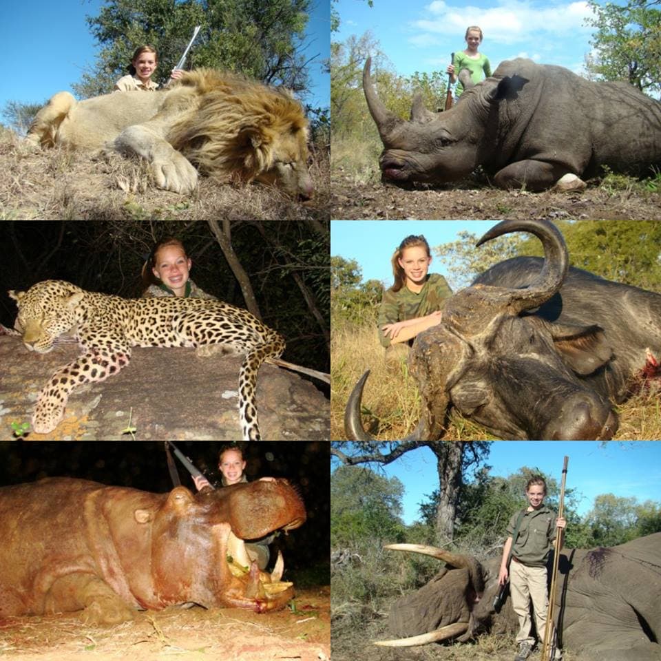 Kendall Jones' Hunting Photo Controversy meme template - Kendall Jones