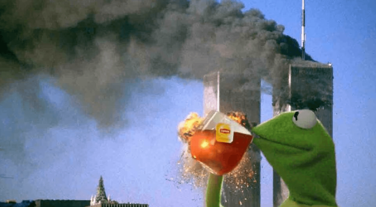 Kermit Did 9/11 meme template - Kermit Did 9/11
