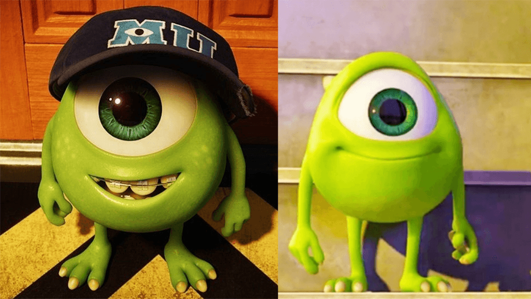 Kid Mike Wazowski meme template - Kid Mike Wazowski