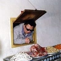 Kim Jong Il Looking At Things meme template - Kim Jong Il Looking At Things