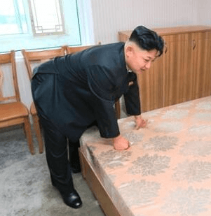 Kim Jong Un Bent Over meme template - Kim Jong Un Bent Over